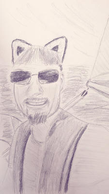 Picture of Henrik with sea on the background